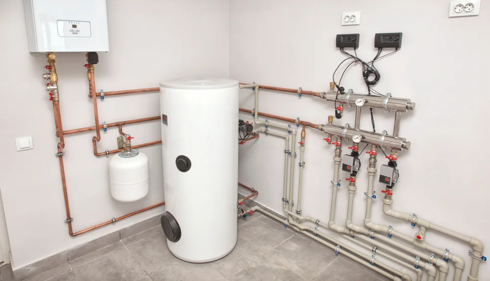 water heater install